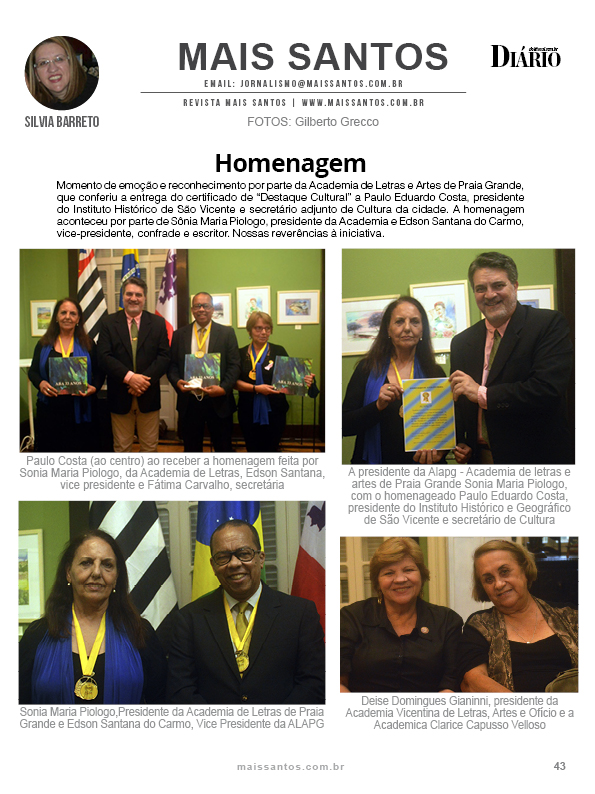  - REVISTA MAIS SANTOS