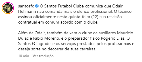 Foto: Santos FC 